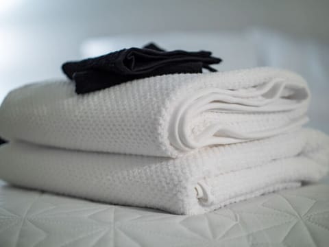 Fresh linens and towels provided to make your stay comfortable   - Soft bedding and extras designed for restful nights during your visit   - Simple modern details highlight care and hospitality in every stay