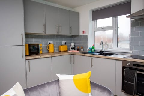 As the heart of your home, the kitchen seamlessly transitions into the living area, creating an open and inviting atmosphere.