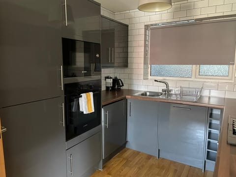 Deluxe Apartment | Private kitchen | Mini-fridge, oven, cookware/dishes/utensils