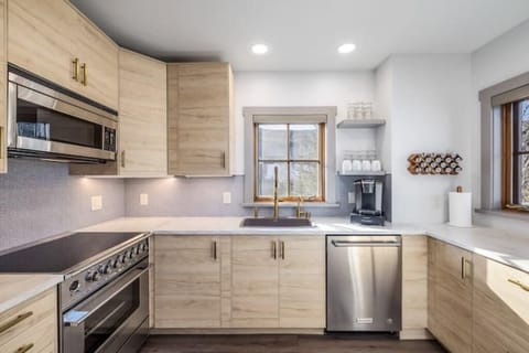 Kitchen with every need supply plus many nice to have items