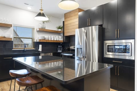 Kitchen with Bar Seating