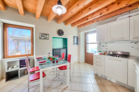 Kitchen and dining area