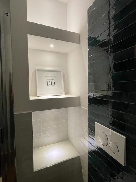 Shower, rainfall showerhead, hair dryer, bidet