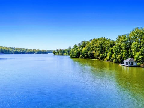 Your private dock invites you to stay cool on the water or bask in the sun, providing the ideal spot for leisure and catching rays.