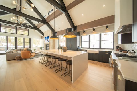 Tastefully designed kitchen