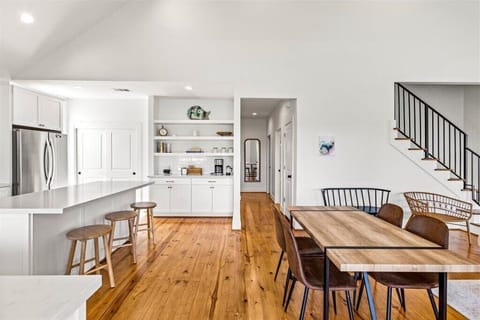 Bright, airy space with stylish decor—perfect for fun family gatherings