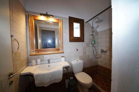 Exclusive Apartment | Bathroom | Shower, free toiletries, hair dryer, towels