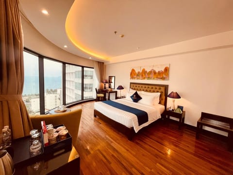 Luxury Double Room | Premium bedding, free minibar items, in-room safe