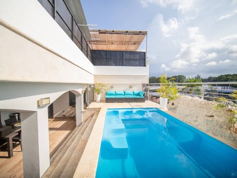 Apartment, 4 Bedrooms, Balcony, City View | Pool | Outdoor pool