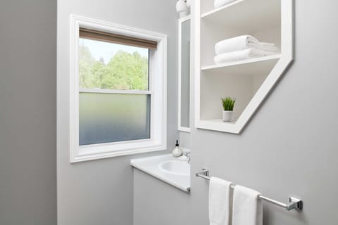 Premium Suite, 2 Bedrooms, River View | Bathroom | Shower, designer toiletries, hair dryer, slippers