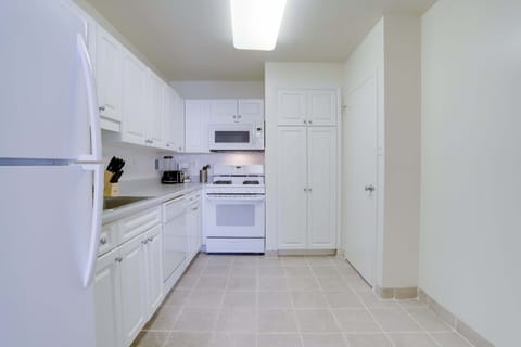 Deluxe Apartment | Private kitchen | Fridge, microwave, oven, dishwasher