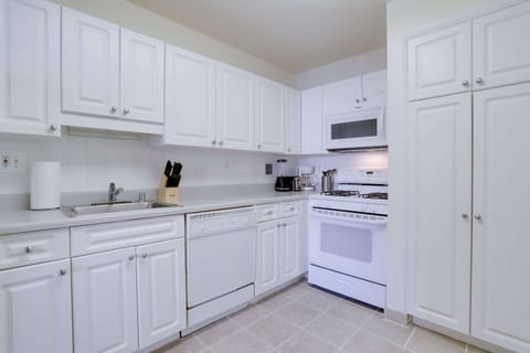 Deluxe Apartment | Private kitchen | Fridge, microwave, oven, dishwasher