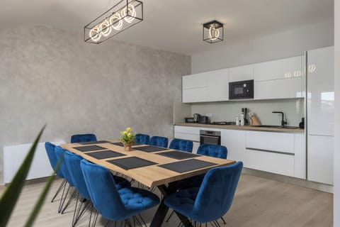 Kitchen and dining area