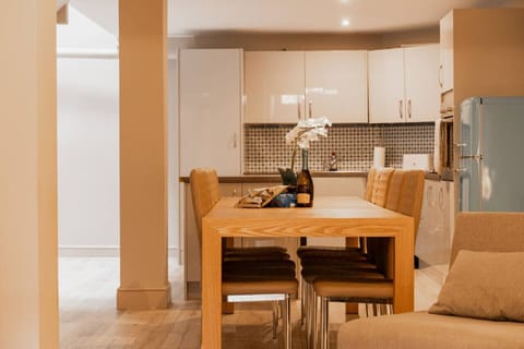 The Open Plan Living Space: sit round the table and enjoy a meal, chat or board game with the people you love - a lovely space in which to spend time together.