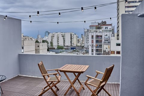 Superior Apartment, 1 Bedroom, City View | Terrace/patio