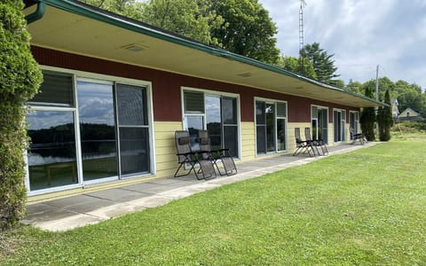 Inn on the Lake Rooms | Individually furnished, blackout drapes, iron/ironing board, free WiFi