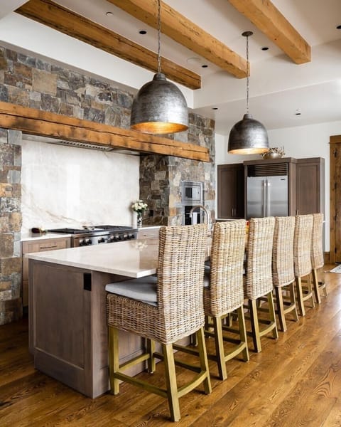 Indoors, Kitchen, Kitchen Island, Dining Room, Dining Table