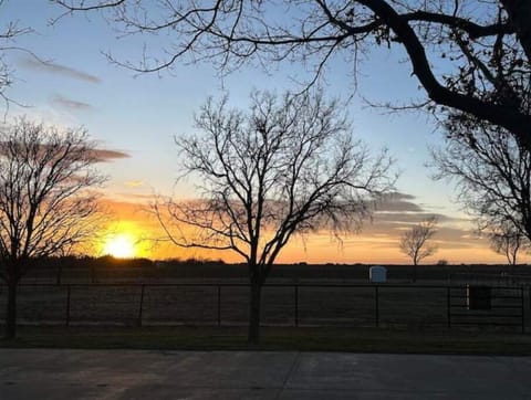 The most beautiful sunsets.