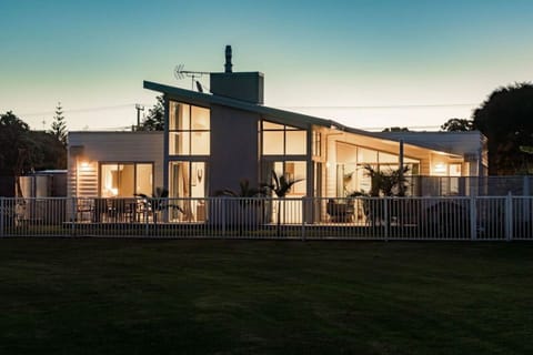 Outside from the golf course