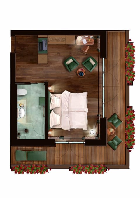 Superior Room | Floor plan