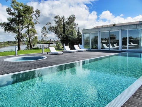 Indoor pool, outdoor pool