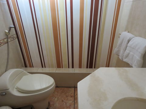 Triple Room | Bathroom | Hair dryer, towels