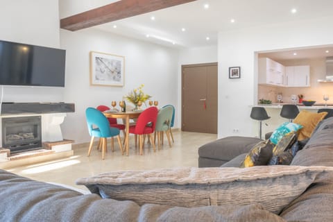 Living and dining room