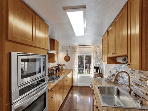 Fully stocked custom kitchen