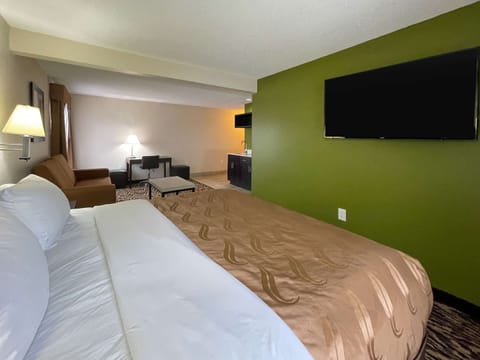 Suite, 1 King Bed, Non Smoking (Upgrade) | Premium bedding, desk, iron/ironing board, rollaway beds