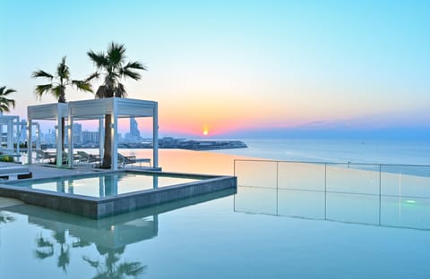 Indoor pool, outdoor pool