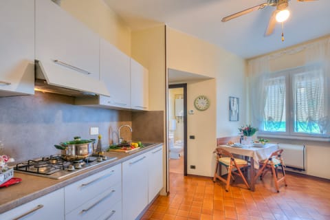 Kitchen and dining area