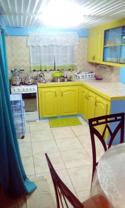 Family Apartment | Private kitchen | Full-size fridge, microwave, oven, stovetop