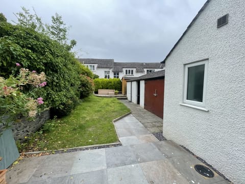 At the rear of the property you can find a spacious patio and garden area