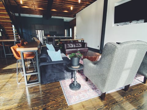 First floor living room.