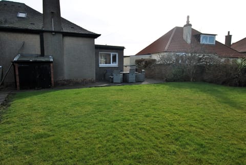 The garden is fully enclosed