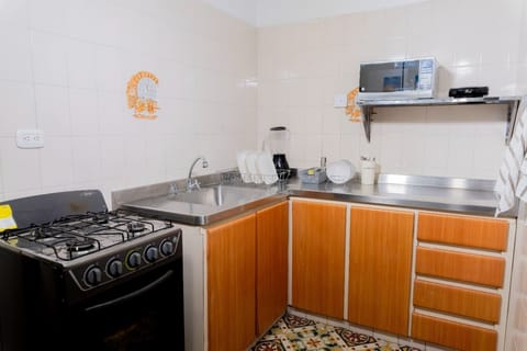 Comfort Apartment | Private kitchen | Fridge, microwave, blender, cookware/dishes/utensils