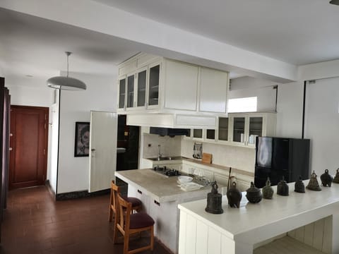 Family Apartment | Private kitchen | Fridge, microwave, electric kettle