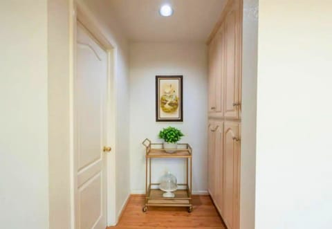 Upstairs Hallway and Linen Closet