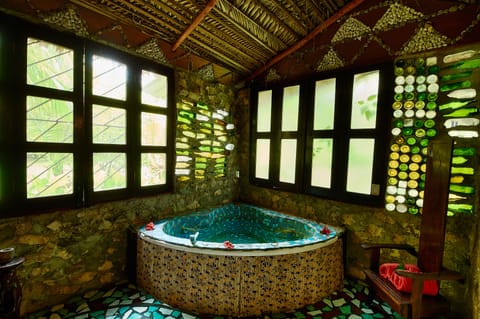 Honeymoon Bungalow, 1 Bedroom | Private spa tub