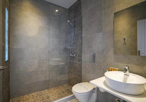 Deluxe Double or Twin Room | Bathroom | Shower, free toiletries, hair dryer, slippers