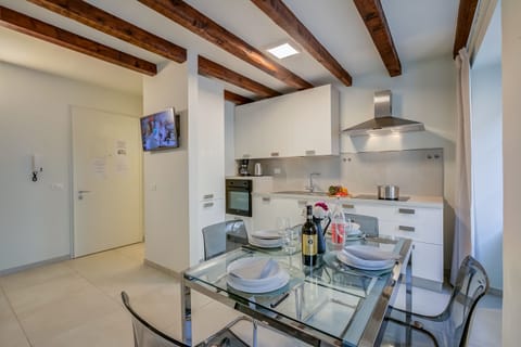 Kitchen and dining area