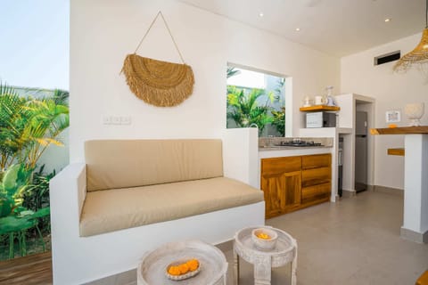 Basic Villa | Living area | 50-inch TV with digital channels, streaming services