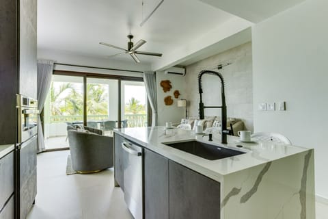 Kitchen and Living Room