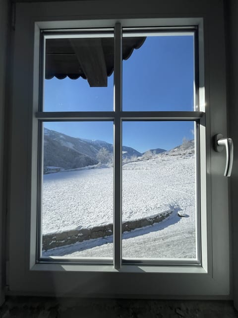 View from the dining room