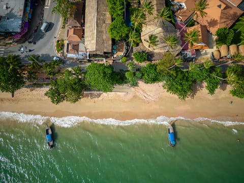 On the beach, beach towels, kayaking