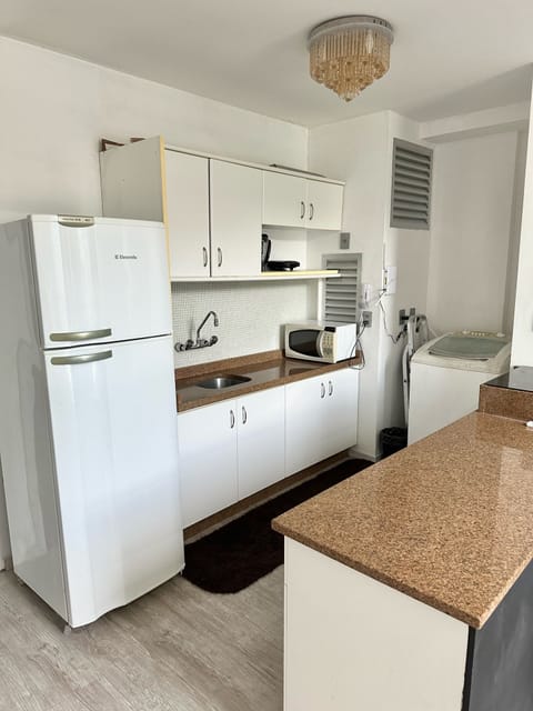 Apartment | Private kitchen | Fridge, microwave, blender, cookware/dishes/utensils