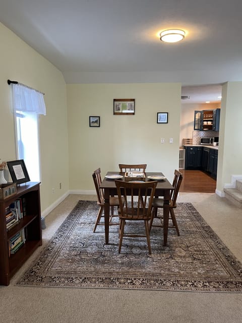 Dining area - open concept flow from sitting area.