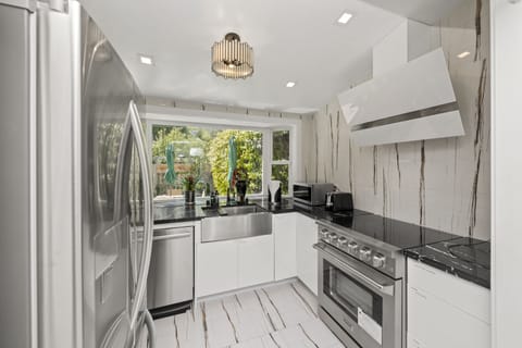 Freely use all amenities and appliances to prepare your meals.