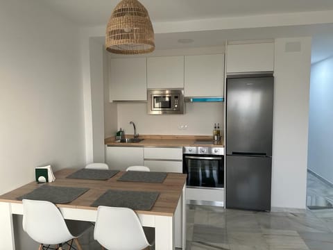 Family Apartment, Non Smoking, Microwave | Private kitchen | Full-size fridge, microwave, oven, electric kettle