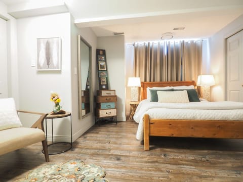 Deluxe Apartment, 2 Bedrooms, Garden View | Egyptian cotton sheets, premium bedding, down comforters